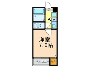 ティ-エム六甲【2階】の間取り