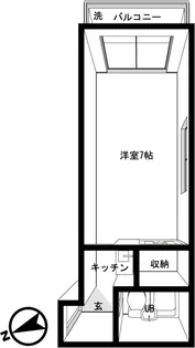 ステーションU【2階】の間取り