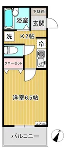 ルリオン新百合ヶ丘【2階】の間取り