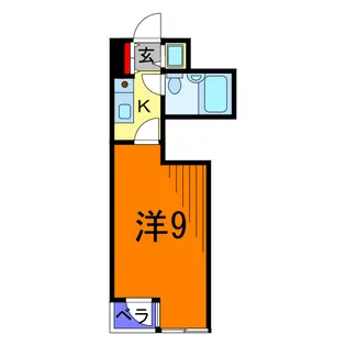 オンコウハウス亀有【3階】の間取り