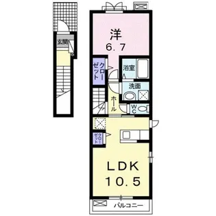 サンリット・K【2階】の間取り