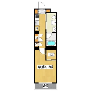 LUMEED赤羽NORTH【3階】の間取り