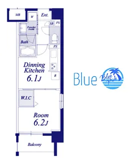 ビーチェ横浜【3階】の間取り