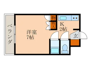 ちくさADビル【3階】の間取り