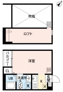 コティ2【2階】の間取り