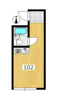 茂富ハウス7【1階】の間取り