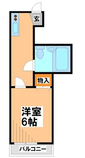 飛田給ハイム【3階】の間取り