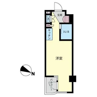 シーズ川崎【4階】の間取り