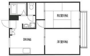 サンライフ悠【2階】の間取り