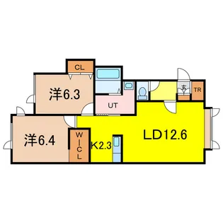 マハロII【2階】の間取り