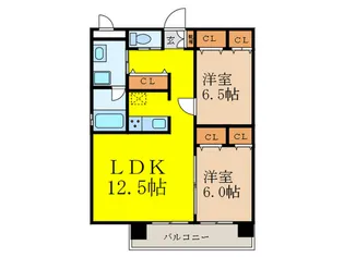 ロイヤルハイツ【7階】の間取り