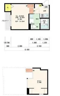 西片江ブルームゲート【2階】の間取り
