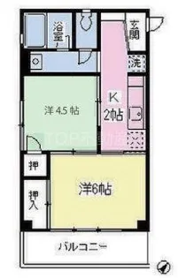 リブレス登戸【2階】の間取り