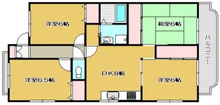 エーデルハイム前村【3階】の間取り