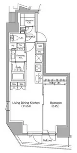 ザ・パークハビオ中野新橋【3階】の間取り