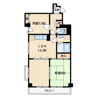 シトラス5ビル【3階】の間取り