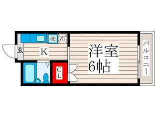 カナイコーポ【3階】の間取り