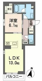 シャルム【3階】の間取り