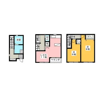 Blanc de Noirsの間取り