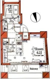 セジョリ早稲田【2階】の間取り