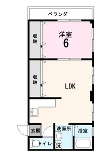 ソレイユ【2階】の間取り