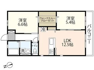 Ground Works【2階】の間取り