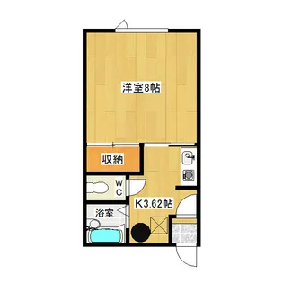 北村マンション【2階】の間取り