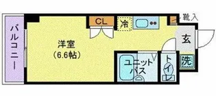 グリーンテラス国領【4階】の間取り
