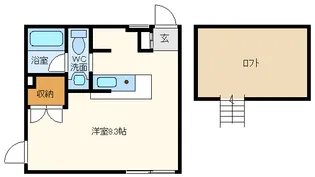 イーコモン【2階】の間取り