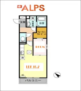 メゾン・エスポワール II【3階】の間取り