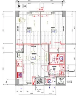 サンライズ大雄【4階】の間取り