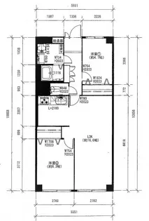 サンハイツ三渓園【3階】の間取り