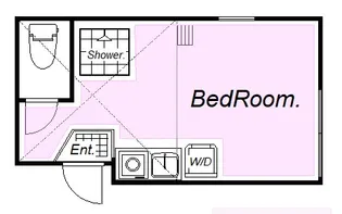 カインドハウス殿町【1階】の間取り