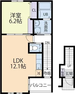 Aurora(アウローラ)【2階】の間取り