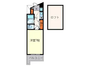 アドヴァンス91【3階】の間取り