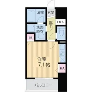 レジデンス本町【14階】の間取り