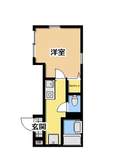 コーポロベリア【1階】の間取り