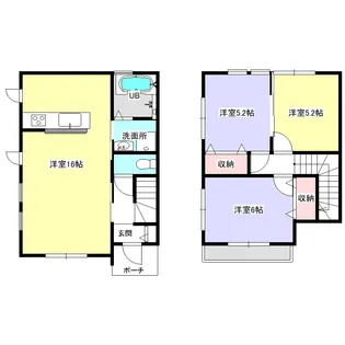 ランバー VIIの間取り