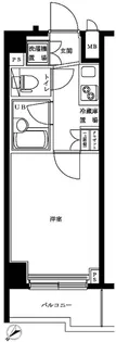 ルーブル品川南大井【2階】の間取り