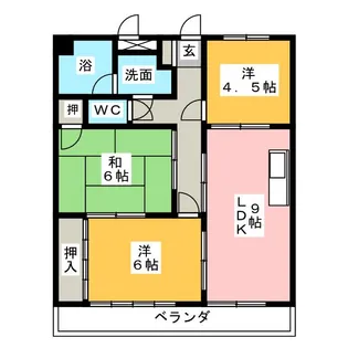 アレフ3【1階】の間取り