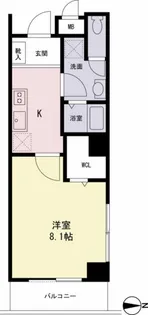 セゾンド はのん【2階】の間取り