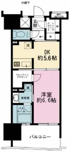 ライオンズ千代田三崎町【14階】の間取り
