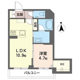 コート ボヌール【1階】の間取り