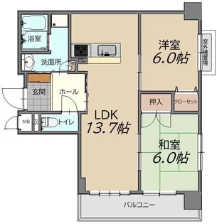 アトレー南草津【5階】の間取り