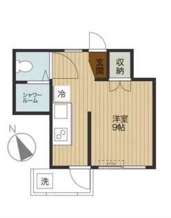 八番館【2階】の間取り