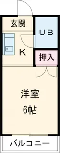 ハイツ小野路【1階】の間取り