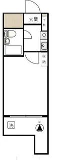 中葛西セントラルマンション【4階】の間取り
