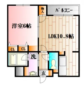 リベルテ【2階】の間取り