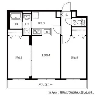 Ritz GRANDE東札幌(リッツグランデ東札幌)【3階】の間取り
