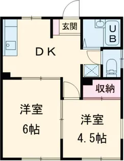 ハイム澤【2階】の間取り
